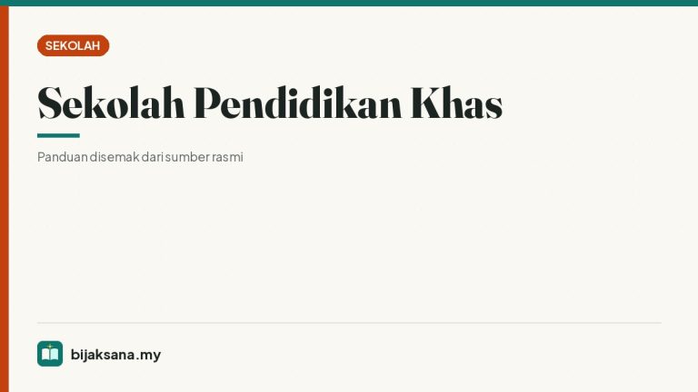 Sekolah Pendidikan Khas