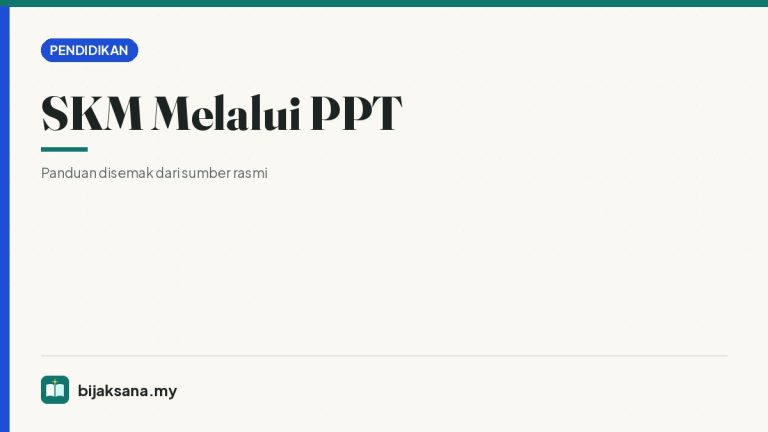 SKM Melalui PPT